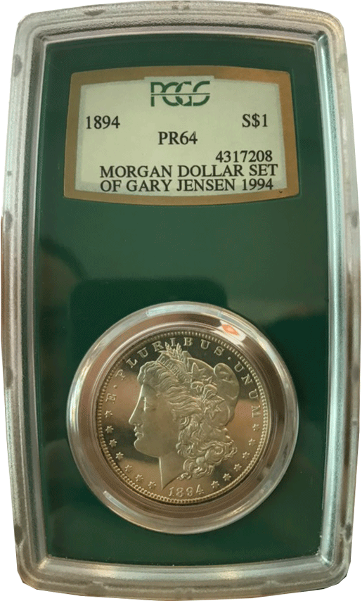 PCGS PR64 1894 Morgan Dollar - Rare US Dollar Coins